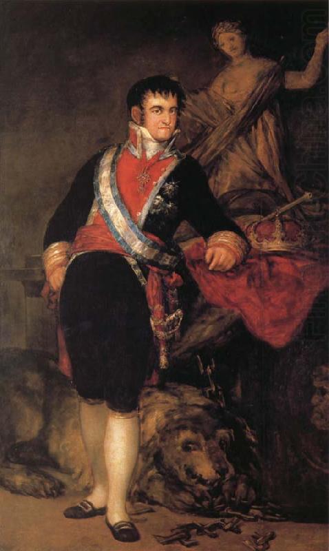 Francisco Goya Ferdinand VII china oil painting image